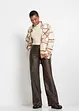 Pantaloni larghi in similpelle, RAINBOW