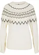 Maglione norvegese accollato, bonprix