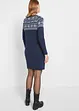 Abito in maglia jacquard, bpc bonprix collection