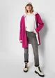 Felpa con zip e  cappuccio in pile teddy, bonprix