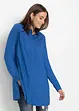 Camicetta lunga con spacchi in viscosa fluente, bonprix