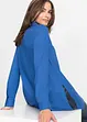 Camicetta lunga con spacchi in viscosa fluente, bonprix
