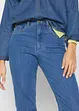 Mom jeans elasticizzati, a vita alta, bonprix