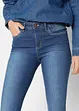 Jeans skinny elasticizzati, vita media, bonprix