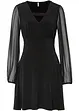 Abito di jersey con maniche in mesh, BODYFLIRT boutique