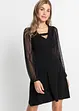 Abito di jersey con maniche in mesh, BODYFLIRT boutique