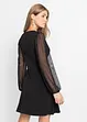 Abito di jersey con maniche in mesh, BODYFLIRT boutique