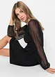 Abito di jersey con maniche in mesh, BODYFLIRT boutique