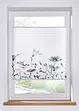 Tenda plissettata con fiori, bonprix
