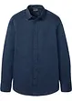 Camicia elasticizzata con cotone, slim fit, bonprix