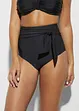 Slip a vita alta per bikini con effetto modellante forte, bonprix