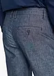 Pantaloni chino regular fit in chambray, straight, bonprix