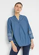 Blusa di jeans con maniche a 3/4, John Baner JEANSWEAR