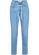 Jeans boyfriend con laccetto in vita, vita media, John Baner JEANSWEAR