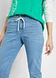 Jeans boyfriend con laccetto in vita, vita media, John Baner JEANSWEAR