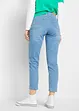 Jeans boyfriend con laccetto in vita, vita media, John Baner JEANSWEAR