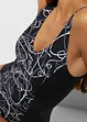 Costume intero con scollatura a V e effetto modellante leggero, bonprix