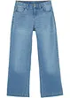 Jeans wide leg, vita media, bonprix
