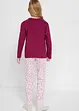 Pigiama in puro cotone  (set 2 pezzi), bonprix