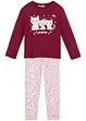 Pigiama in puro cotone  (set 2 pezzi), bonprix