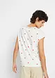 Maglia fantasia in puro cotone, bonprix