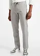 Pantaloni chino in misto lino con elastico in vita regular fit, straight, bonprix