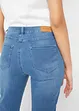 Jeans cropped straight, a vita media, bonprix