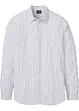 Camicia in misto lino con maniche lunghe arrotolabili, bpc bonprix collection