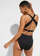 Bikini a bustier a costine (set 2 pezzi), bonprix