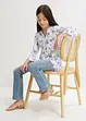 Maglia lunga in misto viscosa, bonprix