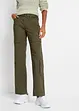 Pantaloni cargo in misto cotone elasticizzato, bonprix