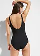 Costume intero con inserti e effetto modellante forte, bonprix