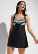 Tankini lungo con slip a vita alta (set 2 pezzi), bonprix