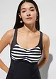 Tankini lungo con slip a vita alta (set 2 pezzi), bonprix