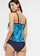 Tankini con arricciatura (set 2 pezzi), bonprix