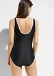 Costume intero con cerniera e effetto modellante leggero, bonprix