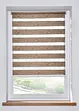 Tenda a rullo doppia effetto legno senza catenella, bpc living bonprix collection
