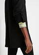 Blazer lungo in Punto di Roma misto viscosa, bonprix