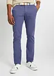 Pantaloni chino elasticizzati con cintura regular fit, straight, bonprix