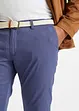 Pantaloni chino elasticizzati con cintura regular fit, straight, bonprix