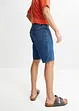 Bermuda in jeans con cinta elasticizzata ai lati, classic fit, bonprix
