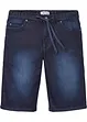 Bermuda di jeans in felpa con taglio comfort, regular fit, bonprix