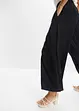 Pantaloni culotte in satin fluente, bonprix