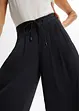 Pantaloni culotte in satin fluente, bonprix