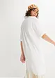 Camicia lunga oversize in mussola di cotone, bonprix