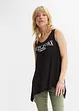 Top lungo con stampa, bonprix