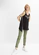 Top lungo con stampa, bonprix