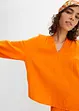 Blusa oversize in mussola di cotone, bonprix