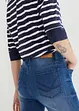 Jeans cropped slim fit, a vita media (pacco da 2), bonprix