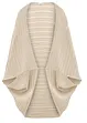 Poncho in filato fine, bonprix